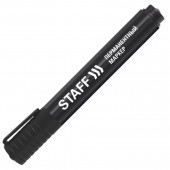 Маркер перманентный нестираемый Staff, эконом, круглый након., 2,5 мм Маркер перманентный нестираемый Staff, эконом, круглый након., 2,5 мм