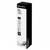 Стержень гелевый Brauberg 130мм, игольчатый пишущий узел 0,5мм, черный Стержень гелевый Brauberg 130мм, игольчатый пишущий узел 0,5мм, черный