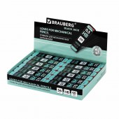 Запасные стержни для механических карандашей 0,5мм, HB, Brauberg "Black Jack", Hi-Polymer, 20шт/уп Запасные стержни для механических карандашей 0,5мм, HB, Brauberg "Black Jack", Hi-Polymer, 20шт/уп
