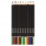 Карандаши цветные 12цв, Brauberg "Artist line", черный корпус, заточенные, высшее качество