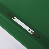 Скоросшиватель пластиковый Brauberg 130/180 мкм зеленый