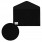 Папка-конверт на кнопке, Brauberg А4, непрозрачная, плотная, черная, до 100 листов, 0,2мм