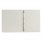 Папка 4 кольца Brauberg обзорная, картон/ПВХ 35мм, белая, до 180листов (для составления каталогов)