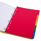 Разделитель пластиковый Brauberg для папок А4, по цветам 5цв., с оглавлением, Цветной, Китай Разделитель пластиковый Brauberg для папок А4, по цветам 5цв., с оглавлением, Цветной, Китай