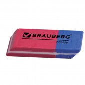 Ластик Brauberg, Набор 4шт/уп, "Assistant 80", 41*14*8мм, красно-синие, упаковка с подвесом Ластик Brauberg, Набор 4шт/уп, "Assistant 80", 41*14*8мм, красно-синие, упаковка с подвесом