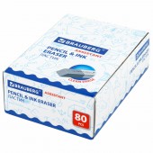 Ластик Brauberg 41*14*8мм, серо/белый, в картонном дисплее Ластик Brauberg 41*14*8мм, серо/белый, в картонном дисплее