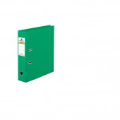 Папка-регистратор А4, 70мм Brauberg с двухсторонним покрытием из ПВХсветло-зеленая