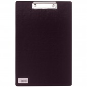 Доска-планшет Brauberg "Comfort" с верхним прижимом А4, 23*35см, картон/ПВХ, Россия, черная
