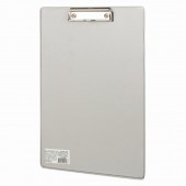 Доска-планшет Brauberg "Comfort" с верхним прижимом А4, 23*35см, картон/ПВХ, Россия, серая