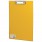 Доска-планшет Brauberg "Comfort" с верхним прижимом А4, 23*35см, картон/ПВХ, Россия, желтая