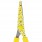 Ножницы 130 мм, Brauberg  Смайлики, с цветной печатью, жёлто-бел., карт.упаковка европодвес