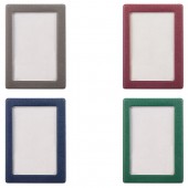 Обложка-карман для проездных документов, ПВХ, в цветной рамке, ассорти, 75*105, ДПС, 2862
