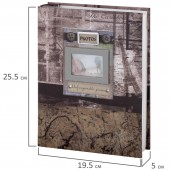 Фотоальбом 200 фото 10х15 см Brauberg индивид. бокс, твердая обложка, путешествие Фотоальбом 200 фото 10х15 см Brauberg индивид. бокс, твердая обложка, путешествие