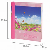 Фотоальбом магнитный 20 л 23х28см Brauberg  дивный луг Фотоальбом магнитный 20 л 23х28см Brauberg  дивный луг