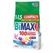 Стиральный порошок автомат Bimax 6кг, "100 пятен", ш/к 14767