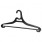Вешалка-плечики Лайма/Brabix универсальная, пластиковая, р. 50-54, длина 47см, цвет черный