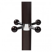 Вешалка-стойка Brabix CR-274, металл/мрамор, 1,8 м, на диске диам.38см, 5крючков+4доп, венге Вешалка-стойка Brabix CR-274, металл/мрамор, 1,8 м, на диске диам.38см, 5крючков+4доп, венге