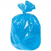 Пакеты для мусора  120л Лайма, Комп 50шт, рулон, ПНД, стандарт, 70*110см, 18мкм, синие