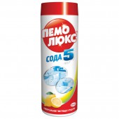 Чистящее средство "Пемолюкс Сода-5", Лимон, порошок, 480гр., ш/к 80739