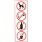 Знак "Запрещ. дымить,пить,есть,прохода с животн.", прямоуг. 300*100мм, самокл., верт./НП-В-Б
