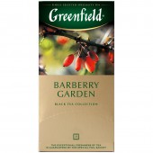 Чай черный Greenfield "Barberry Garden", со вкусом барбариса, 25 пакетиков в конвертах по 2г, 0710