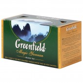 Чай черный Greenfield "Magic Yunnan" (Волшебный Юньнань),  25 пакетиков в конвертах по 2г, ш/к 03561