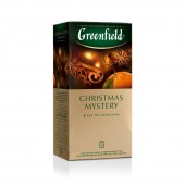 Чай черный Greenfield "Christmas Mystery" (Таинство Рождества), с корицей, 25 пак. по 1,5г, ш/к04346 Чай черный Greenfield "Christmas Mystery" (Таинство Рождества), с корицей, 25 пак. по 1,5г, ш/к04346