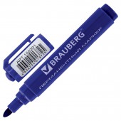 Маркер перманентный нестираемый Brauberg "Classic", круглый након., 3 мм Маркер перманентный нестираемый Brauberg "Classic", круглый након., 3 мм