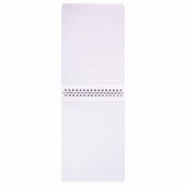 Блокнот А5 80л спираль Brauberg 146*206мм, обложка мел.картон ассорти клетка, ст.1 Блокнот А5 80л спираль Brauberg 146*206мм, обложка мел.картон ассорти клетка, ст.1
