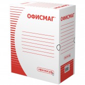 Короб архивный с клапаном, микрогофрокартон Офисмаг, 150мм, до 1400л. Короб архивный с клапаном, микрогофрокартон Офисмаг, 150мм, до 1400л.