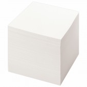 Блок для записей Staff непроклеенный, куб 9*9*9, 65гр белый