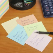 Блок для записей Staff непроклеенный, куб 9*9*9, цветной Блок для записей Staff непроклеенный, куб 9*9*9, цветной