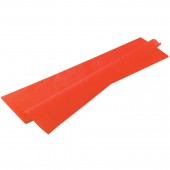 Цветная бумага Крепированная Brauberg, плотная, растяжение до 45%, 32г/м,рулон,оранж,50*250см
