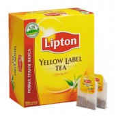 Чай черный Lipton Yellow Label Tea, 100пак/уп, с ярлычками, ст.12