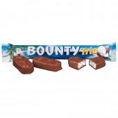 Шоколадный батончик Bounty трио 82,5г