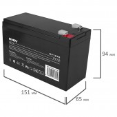 Аккумуляторная батарея для ИБП SVEN SV 1270 (12V/7Ah)