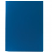 Папка 2 кольца Staff эконом, 21мм, синяя, до 80 листов, 0,5мм