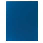 Папка 2 кольца Staff эконом, 40мм, синяя, до 250 листов, 0,5мм