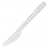 Одноразовые ножи Стандарт 180мм, Компл 48шт, Лайма, пластиковые, прозрачные