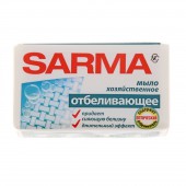 Мыло хозяйственное, 140,г Сарма Отбеливающее, ш/к 11490 Мыло хозяйственное, 140,г Сарма Отбеливающее, ш/к 11490