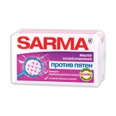Мыло хозяйственное, 140,г Сарма Против пятен, ш/к 11506 Мыло хозяйственное, 140,г Сарма Против пятен, ш/к 11506