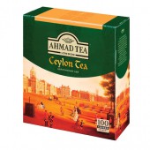 Чай черный Ahmad (Ахмад) "Ceylon Tea", 100 пакетиков с ярлычками по 2г, 163-012 Чай черный Ahmad (Ахмад) "Ceylon Tea", 100 пакетиков с ярлычками по 2г, 163-012