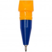 Ручка шариковая Orange, синяя, 0,7мм, на масляной основе, ст.20