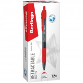 Ручка шариковая автоматическая "Classic Pro", красная, 0,7мм, грип