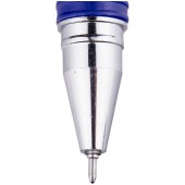 Ручка гелевая "OfficeSpace" синяя, 0,5мм, грип, игольчатый стержень