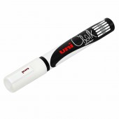 Маркер меловой UNI PWE-5M, белый, 1.8-2.5 мм Маркер меловой UNI PWE-5M, белый, 1.8-2.5 мм