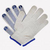 Перчатки трикотажные с ПВХ Точка 6 нитей 62г 10класс ручн оверлок10пар/уп Перчатки трикотажные с ПВХ Точка 6 нитей 62г 10класс ручн оверлок10пар/уп