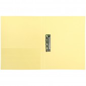 Папка с зажимом Berlingo "Neon", 17мм, 700мкм, неоновая желтая