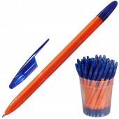 Ручка шариковая масляная Attache синяя (толщина линии 0.7 мм)