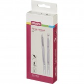 Ручка гелевая Attache Ice черный стерж, 0,5мм Ручка гелевая Attache Ice черный стерж, 0,5мм